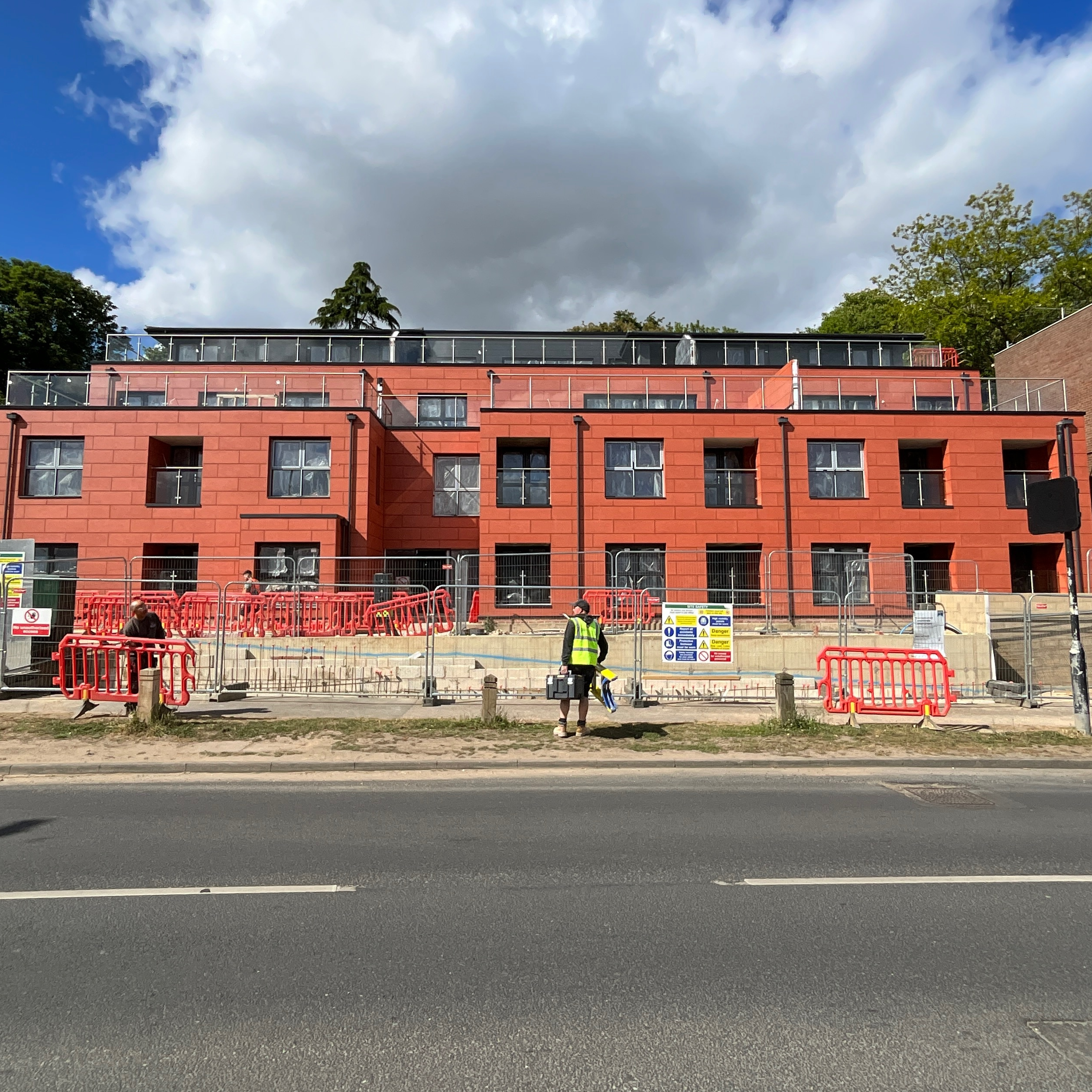 Facade fire safety design